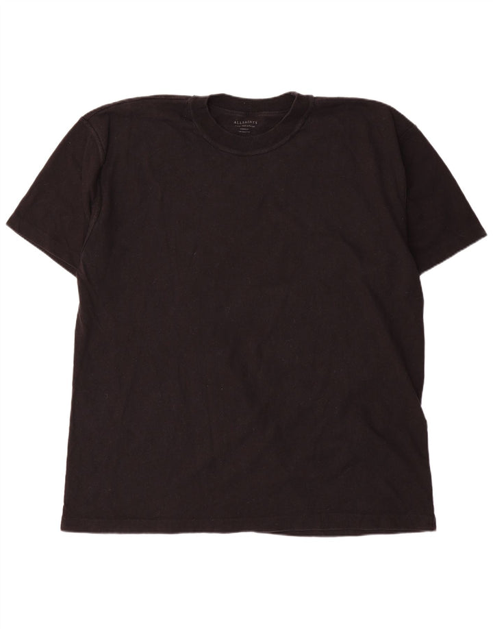 All Saints T-Shirt Homme Top XL Noir Coton