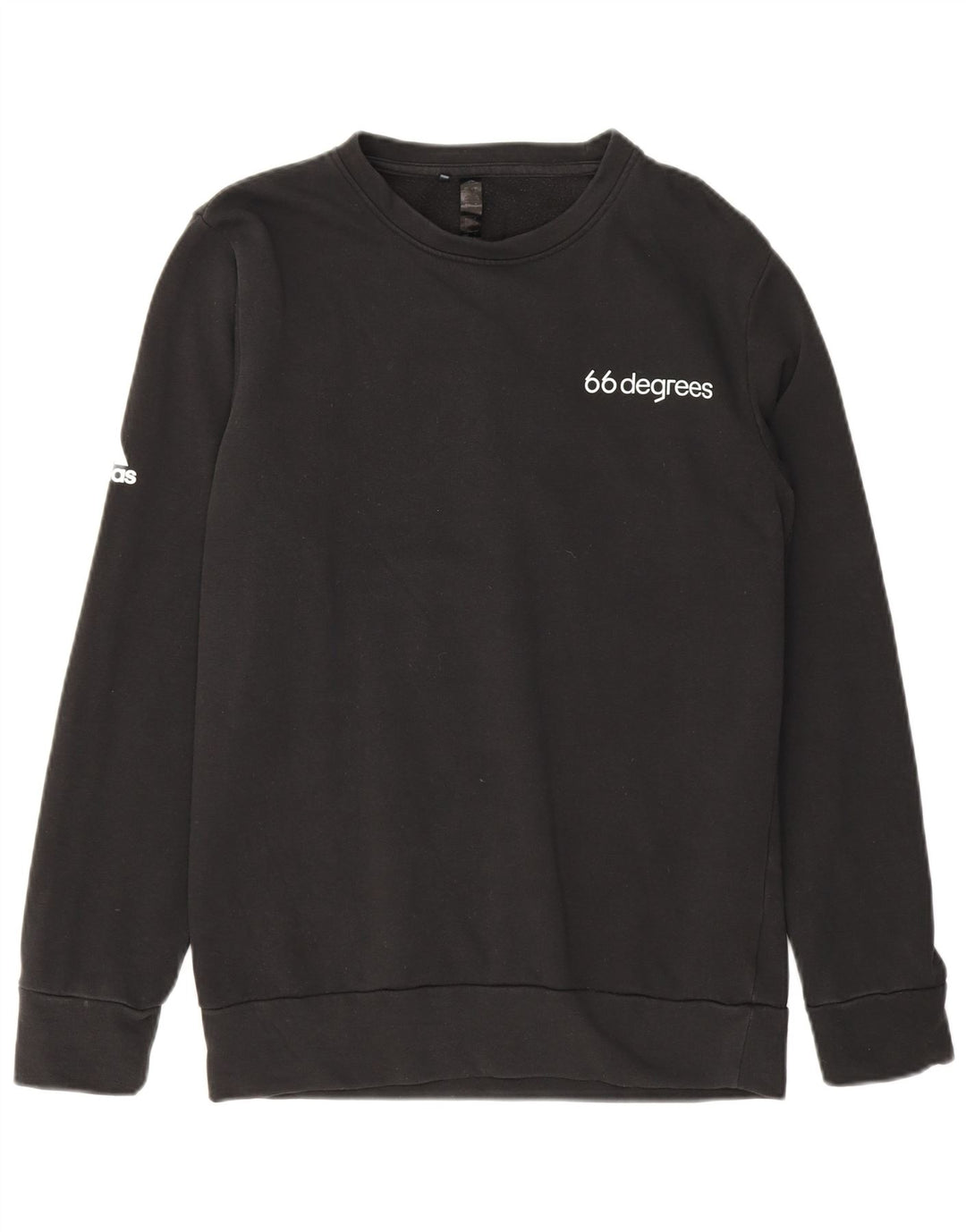 Adidas Sweat-shirt graphique pour homme Petit coton noir