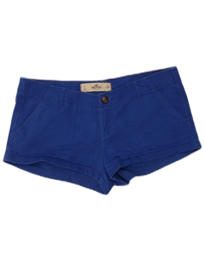 Hollister Pantalon chaud pour femme US 7 Medium W28 Bleu Coton