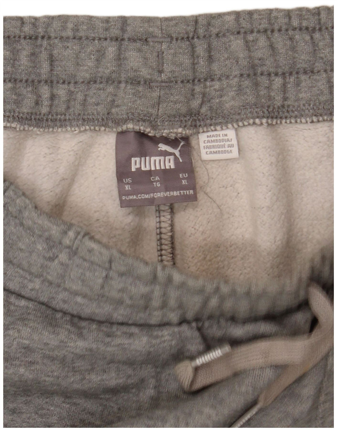 Puma Short de Sport Homme XL Gris