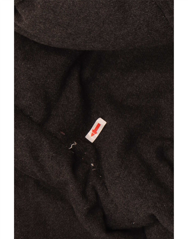 Sergio Tacchini Manteau rembourré à capuche pour homme UK 38 Acrylique gris moyen