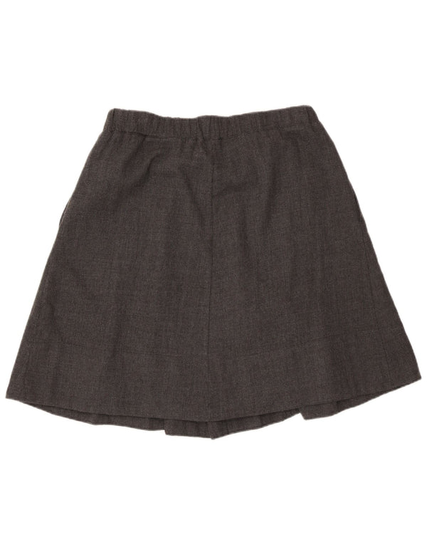 Henry Cottons Jupe Plissée Femme IT 42 Medium W30 Gris Moucheté
