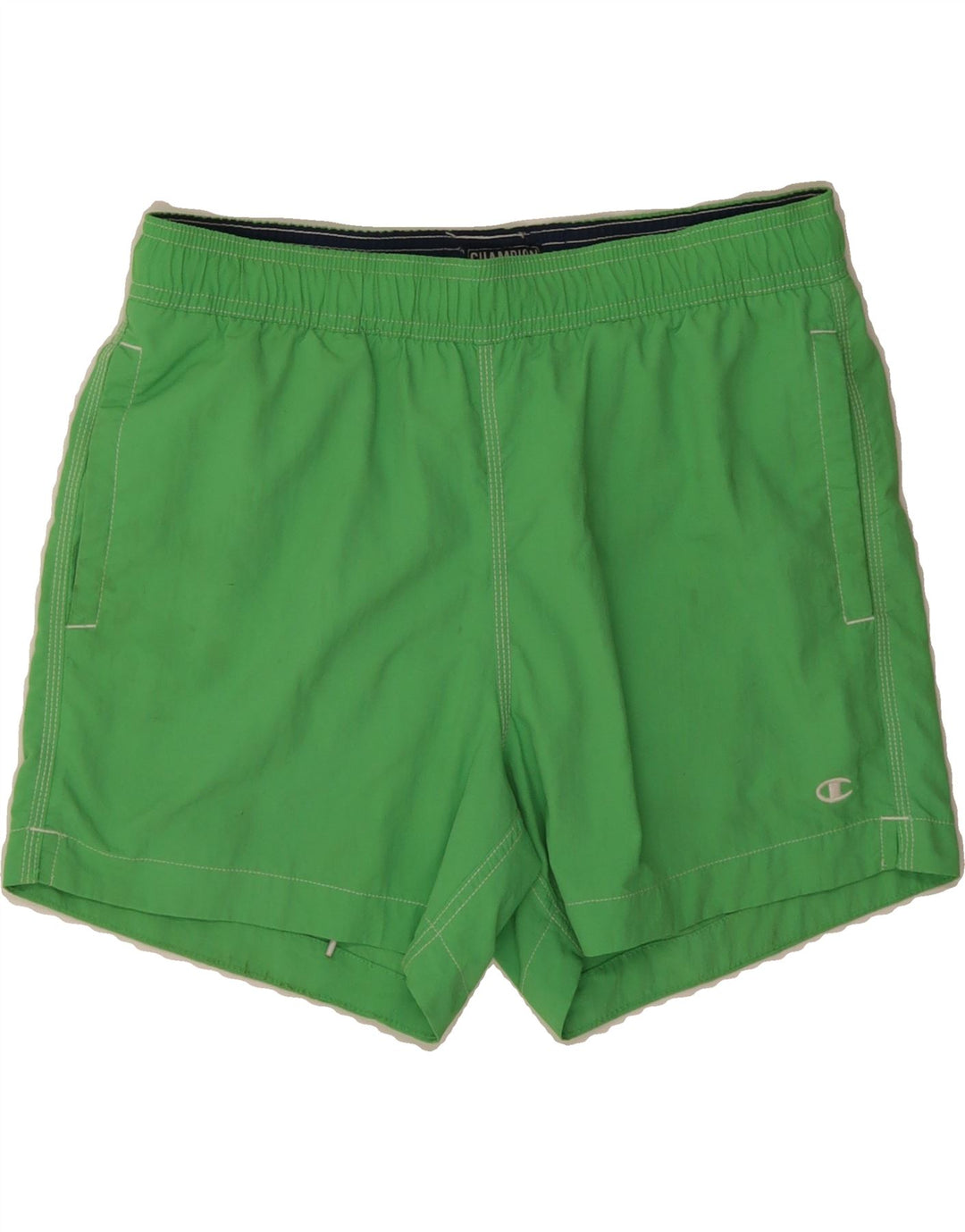CHAMPION Mens Swimming Shorts Small Green Polyamide Vintage Champion and Second-Hand Champion from Messina Hembry 