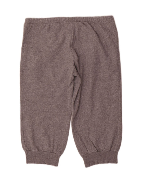 Puma Pantalon de survêtement Capri pour femme UK 16 Large Gris Coton
