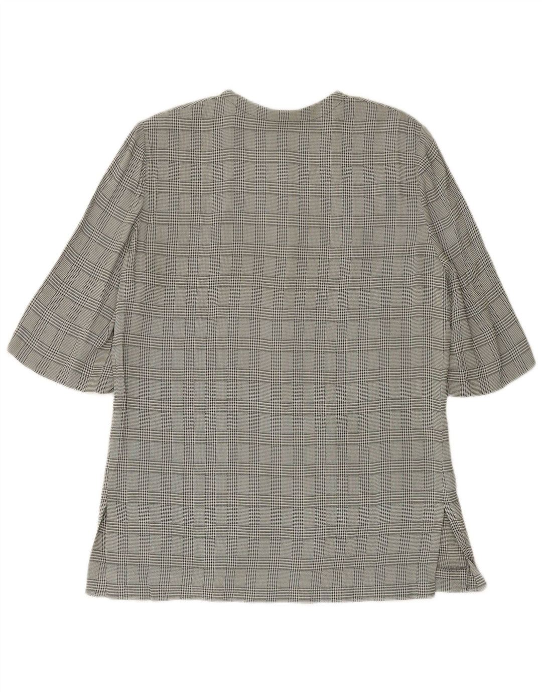 LUISA SPAGNOLI Veste blazer à manches 3/4 pour femme IT 46 Grand carreaux verts