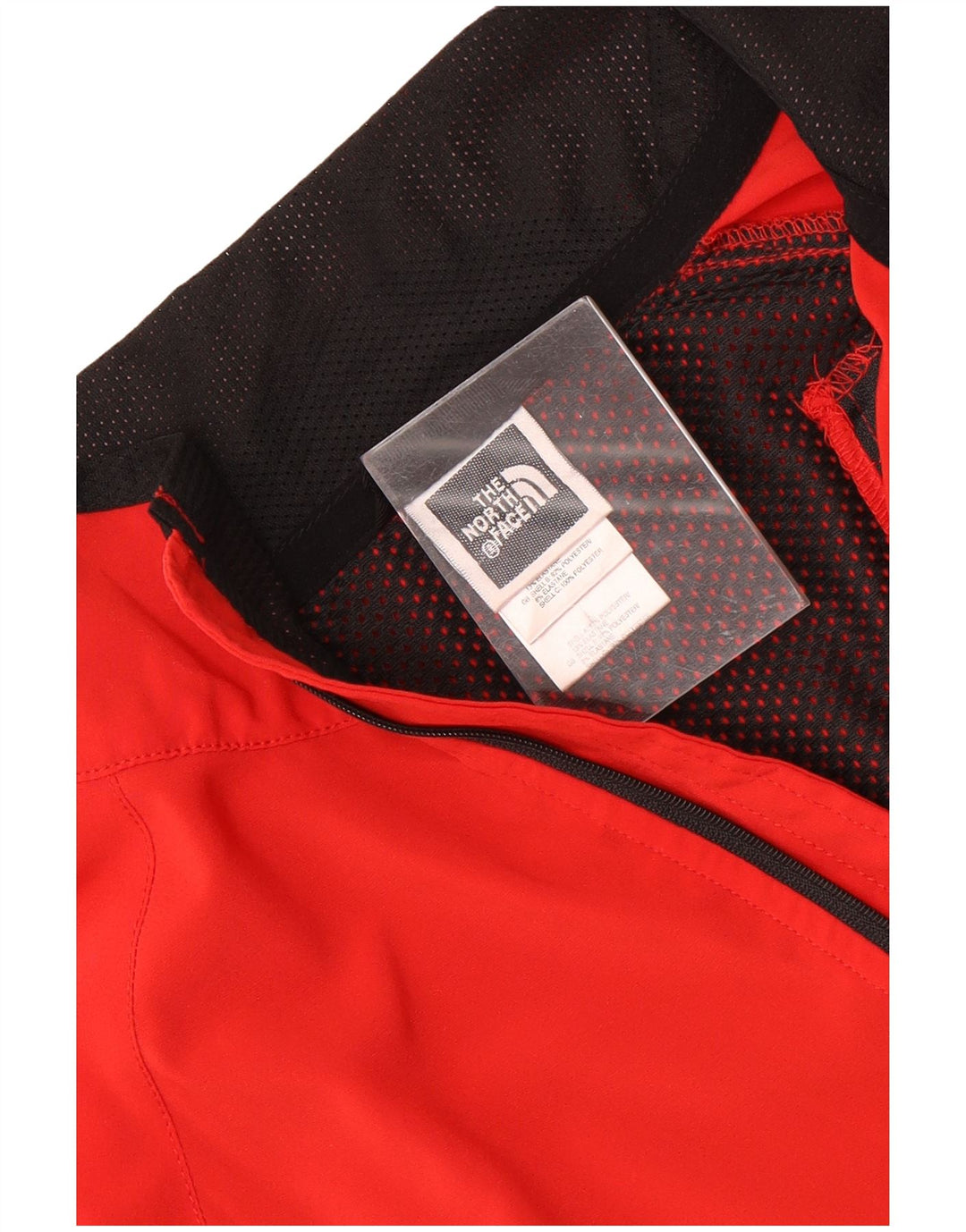 The North Face Veste de survêtement pour femme UK 14 Medium Red Colourblock