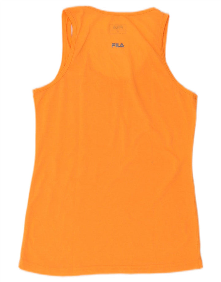 Fila Débardeur Femme UK 12 Orange Moyen