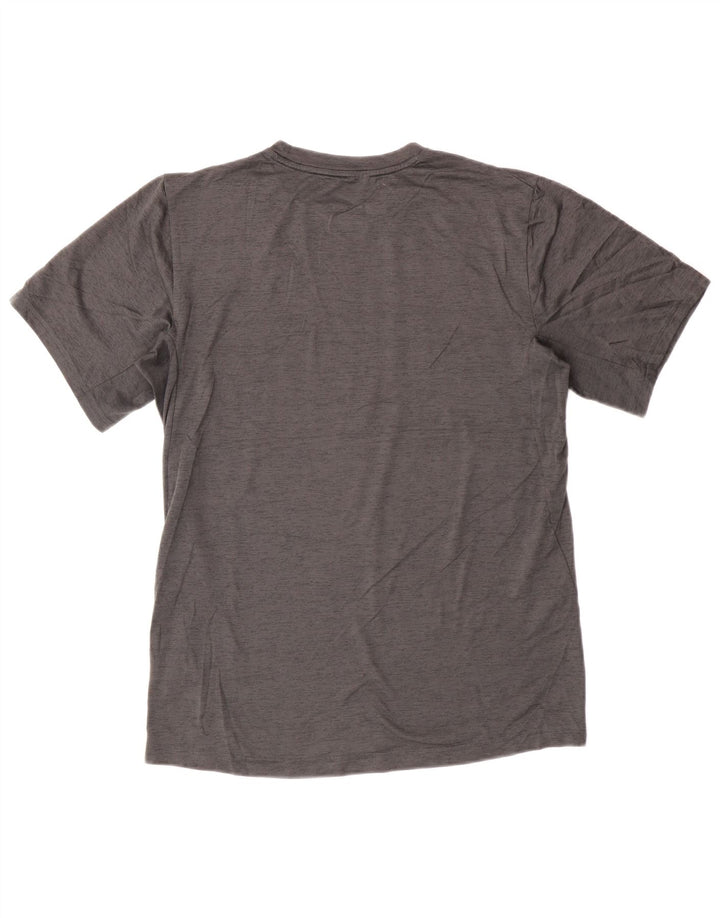 Nike Hommes Dri Fit T-Shirt Haut Petit Gris Moucheté Polyester
