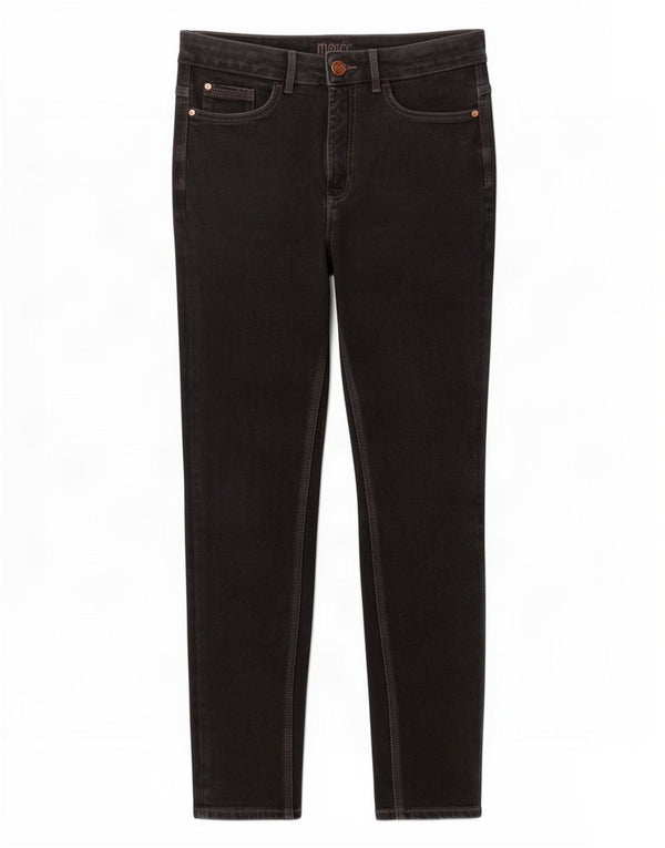 Marks & Spencer Jean skinny pour femme UK 12 Medium W30 L26 Coton noir