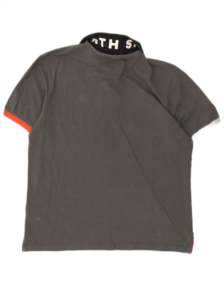 North Sails Polo Homme Petit Gris Coton