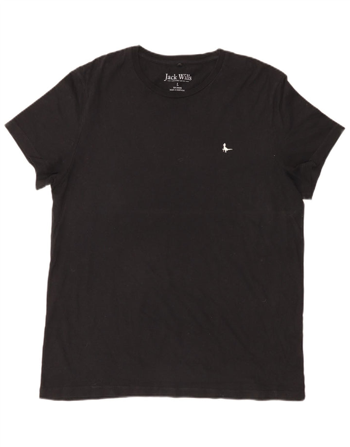 Jack Wills T-Shirt Homme Grand Noir Coton