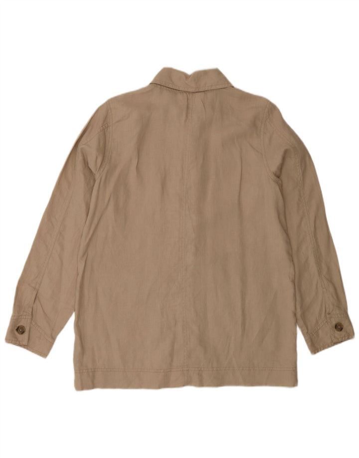 Fat Face Veste utilitaire pour femme UK 8 Petit lin beige