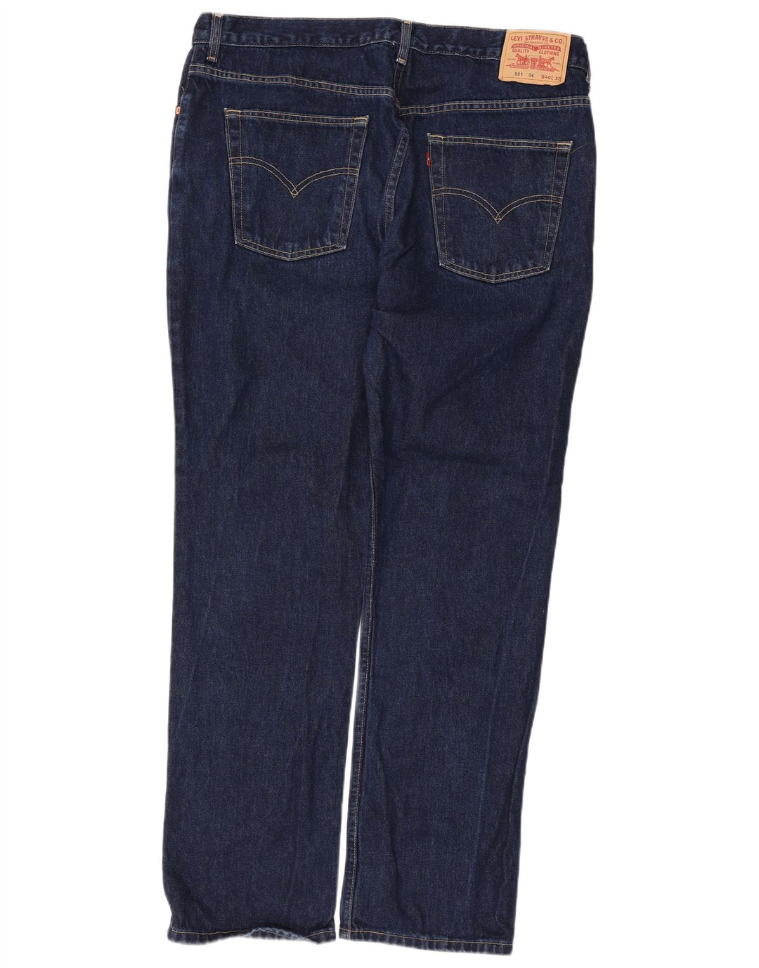 Levi's Jean Droit 581 Homme W40 L32 Bleu Marine