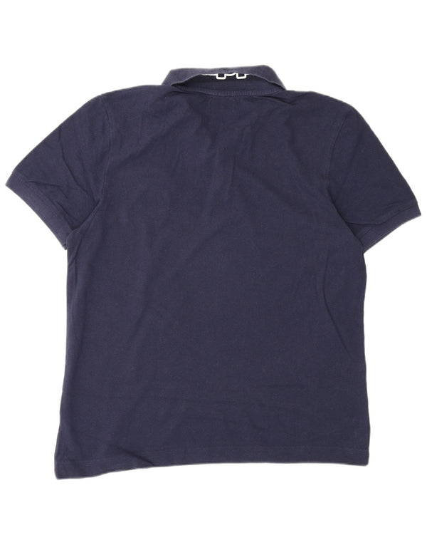 Kappa Polo Graphique Homme Large Bleu Marine