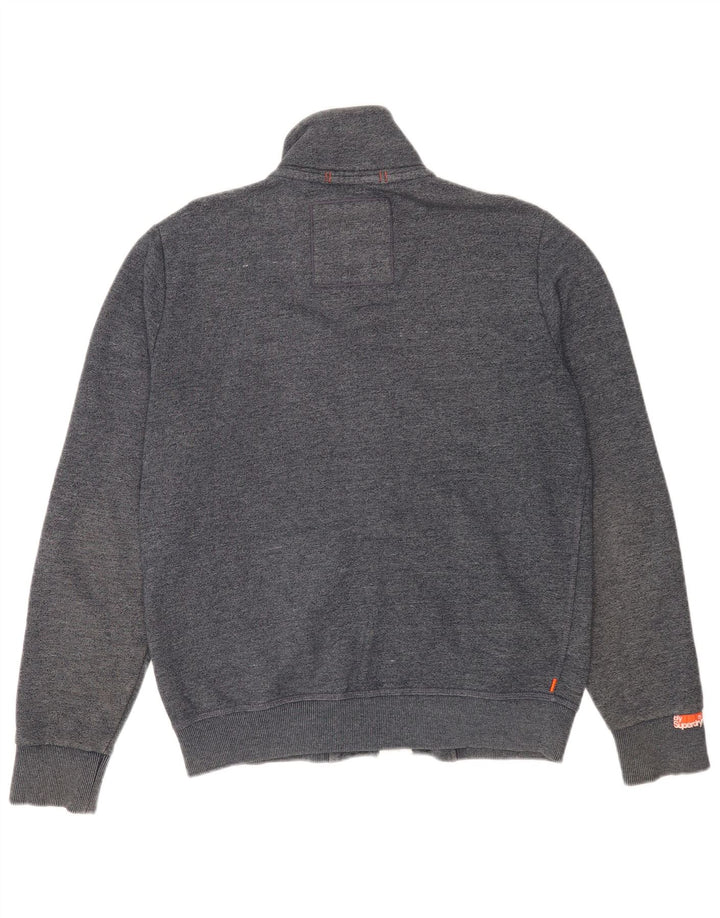 Superdry Homme Survêtement Top Veste XL Bleu Marine Coton