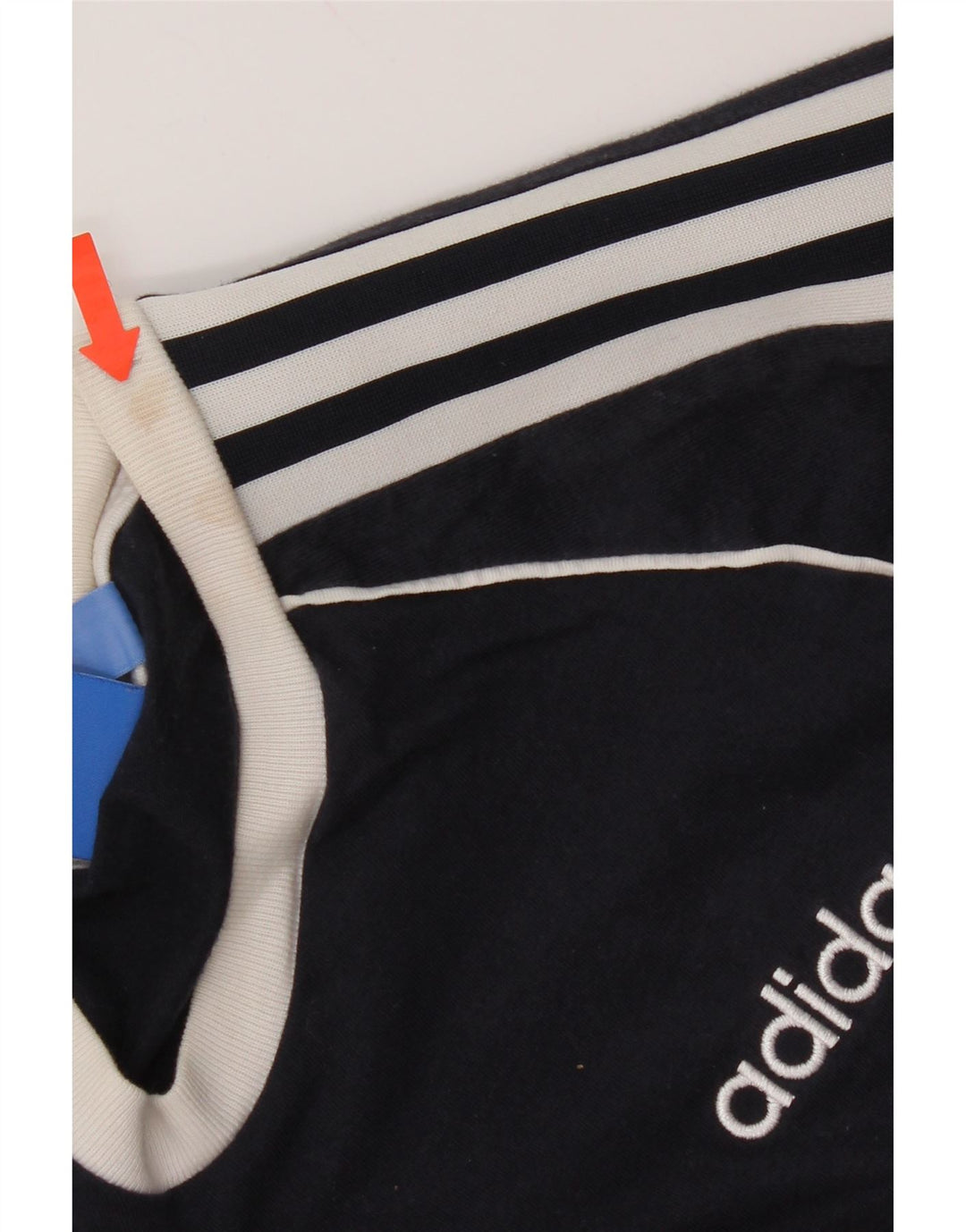 Adidas T-Shirt Homme Haut Petit Bleu Marine Coton