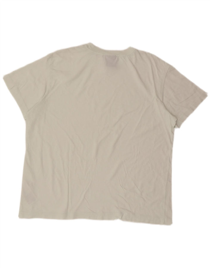 Nike T-shirt surdimensionné pour femme UK 14 en coton vert moyen