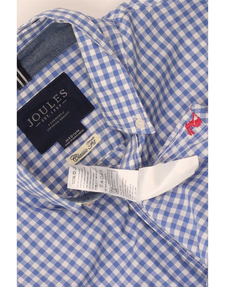 Joules Chemise Coupe Classique Homme Bleu Moyen Vichy Coton