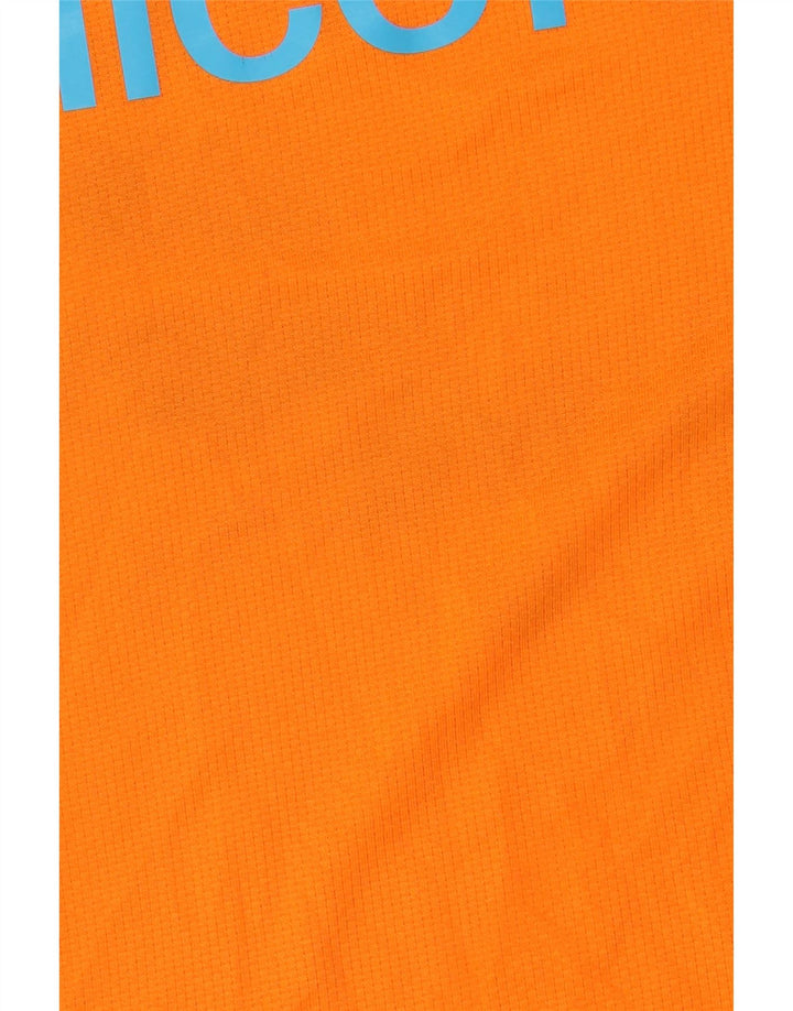Nike T-shirt graphique Barcelone pour homme XL Orange Polyester