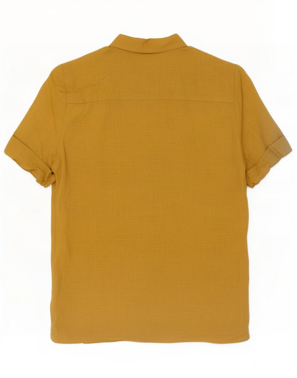 MIMMINA Chemise à manches courtes pour femme UK 0 2XS Jaune