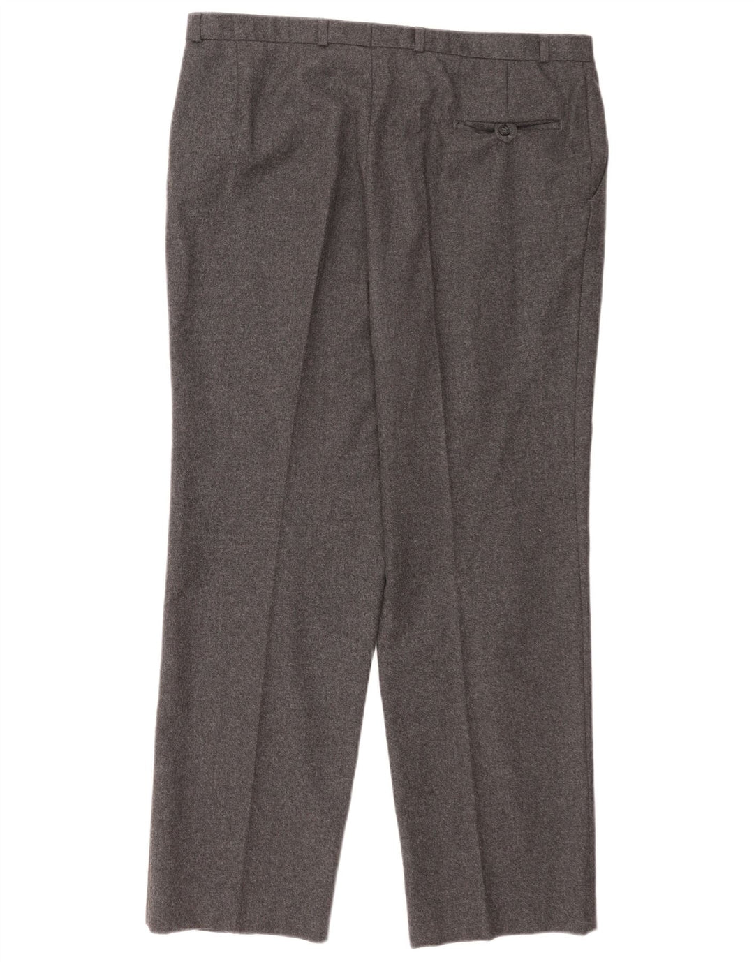 C&A Pantalon Canda Regular Casual W40 L31 Homme Gris Laine Vierge