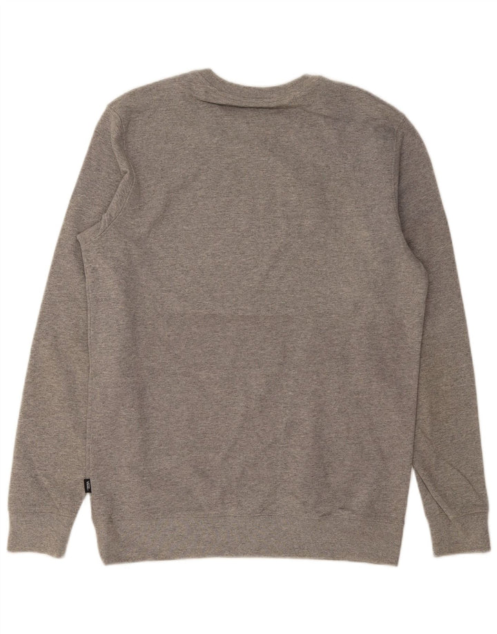 Vans Sweat-Shirt Graphique Homme Gris Moyen Coton