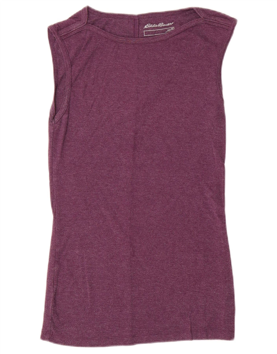 EDDIE BAUER Débardeur Femme UK 6 XS Violet Coton