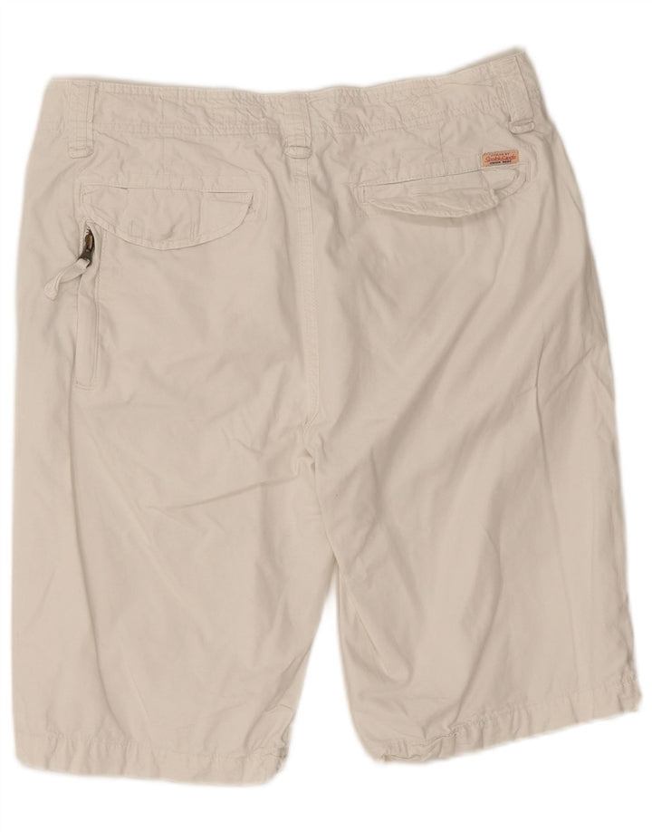 Scotch & Soda Short Chino Homme W32 Coton Blanc Moyen