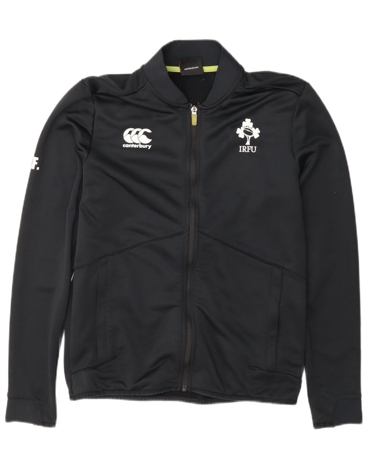 Canterbury Veste de Survêtement IRFU Homme XS Noir Polyester