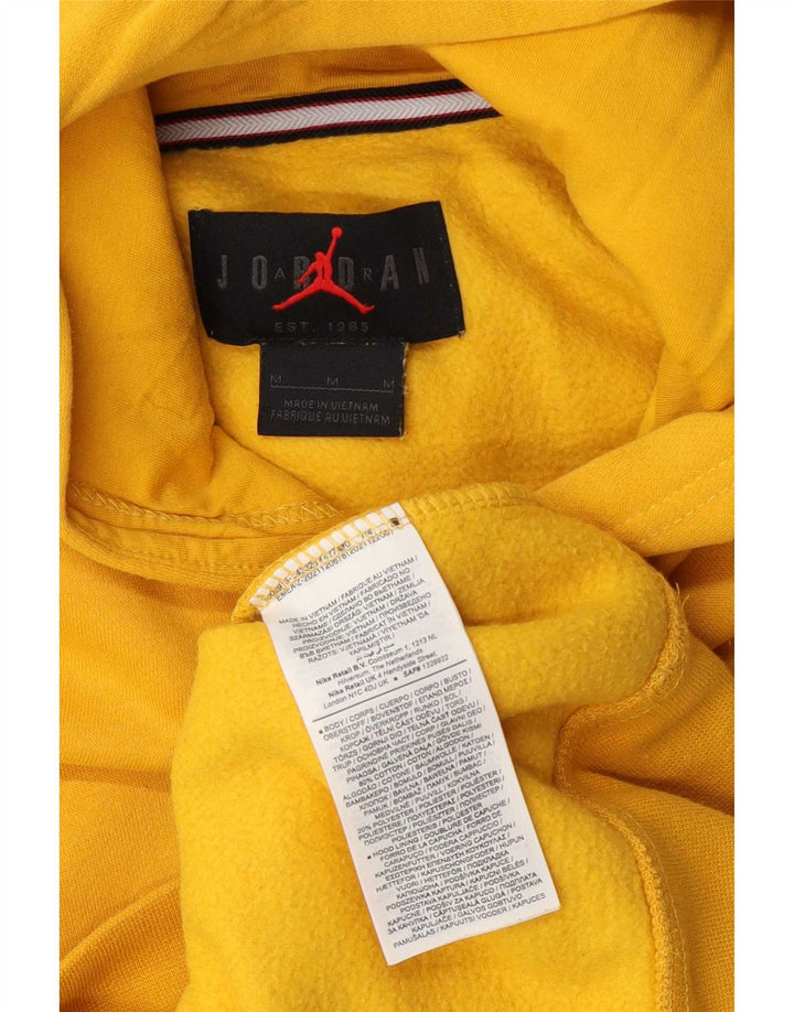 Jordan Pull à capuche pour homme en coton jaune moyen