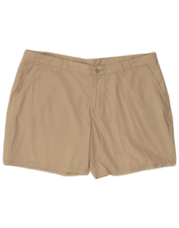 Mountain Warehouse Short Chino Regular pour Femme UK 18 XL W38 Coton Beige