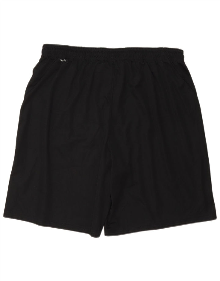 Puma Short de sport pour homme Large Noir Polyester