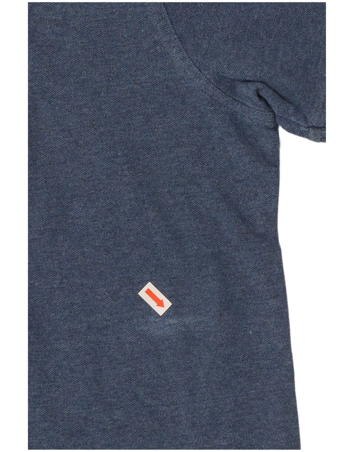 CREW CLOTHING Polo Homme Grand Bleu Coton