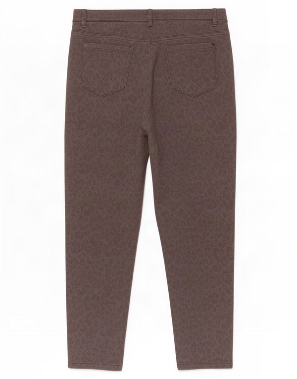 Marks & Spencer Pantalon court pour femme UK 12 Medium W30 L25 Gris