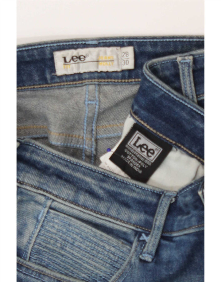 Lee Jean skinny effet vieilli W28 L30 en coton bleu pour femme