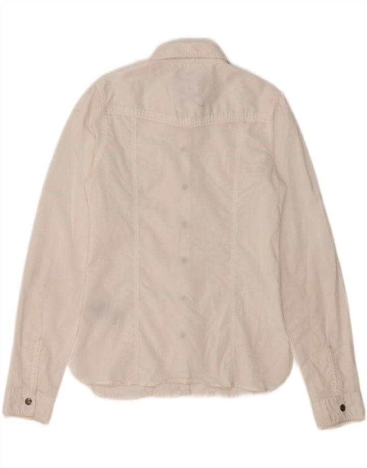 Guess Chemise Fille 11-12 ans Blanc Coton