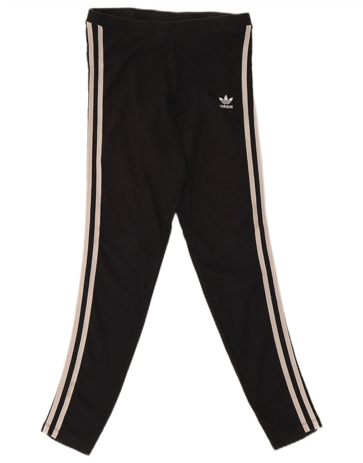 Adidas Leggings Femme UK 10 Petit Coton Noir