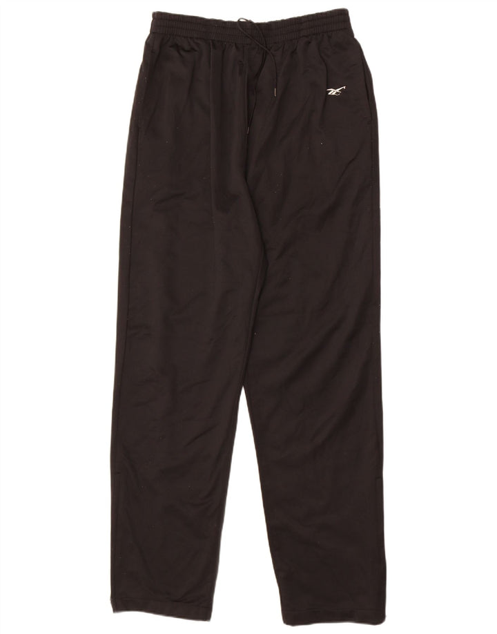 Reebok Pantalon de Survêtement Homme Large Noir Polyester