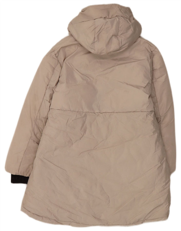 Ted Baker Manteau matelassé à capuche graphique pour fille 9-10 ans Beige Polyester