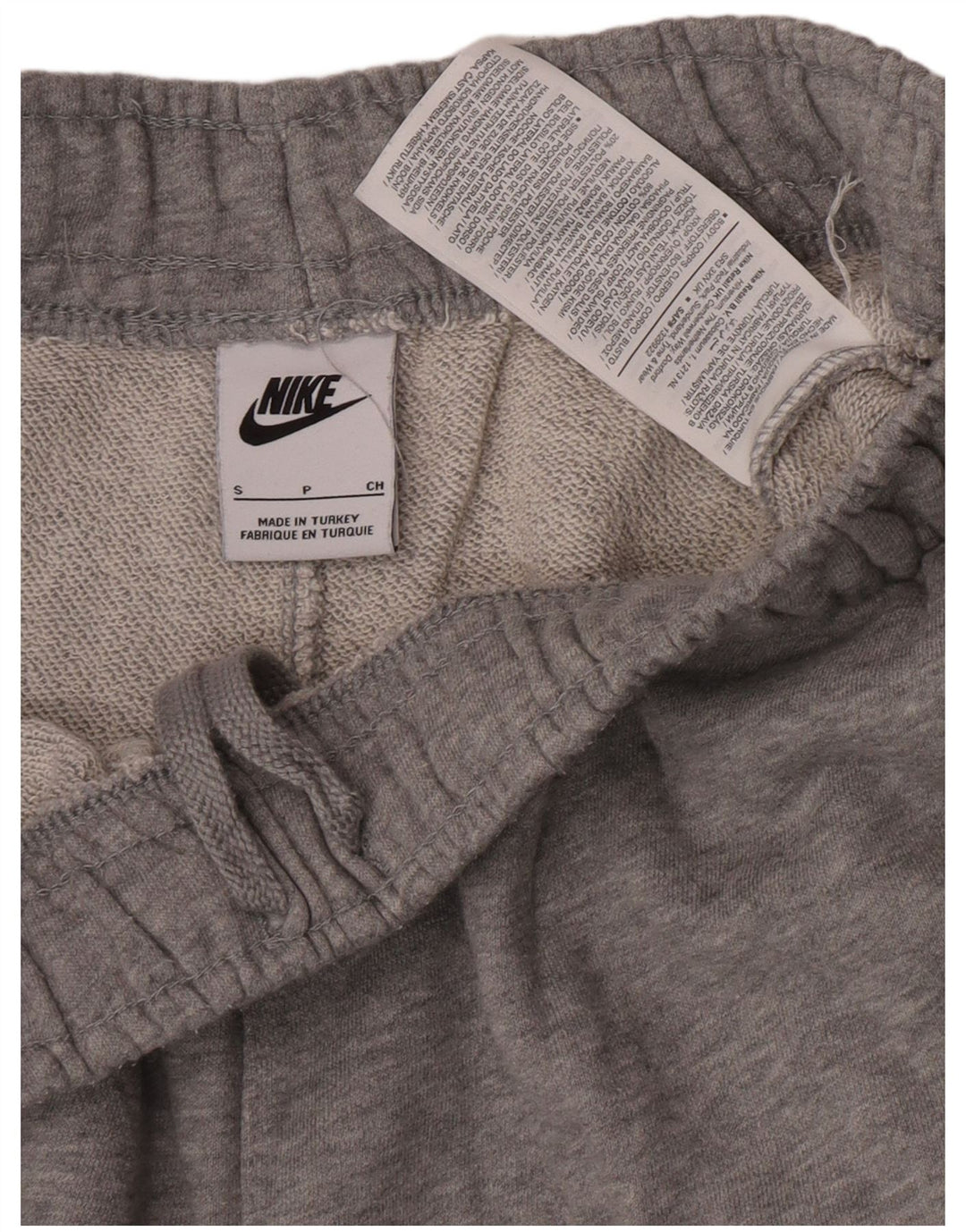 Nike Short de sport pour homme Petit gris Coton