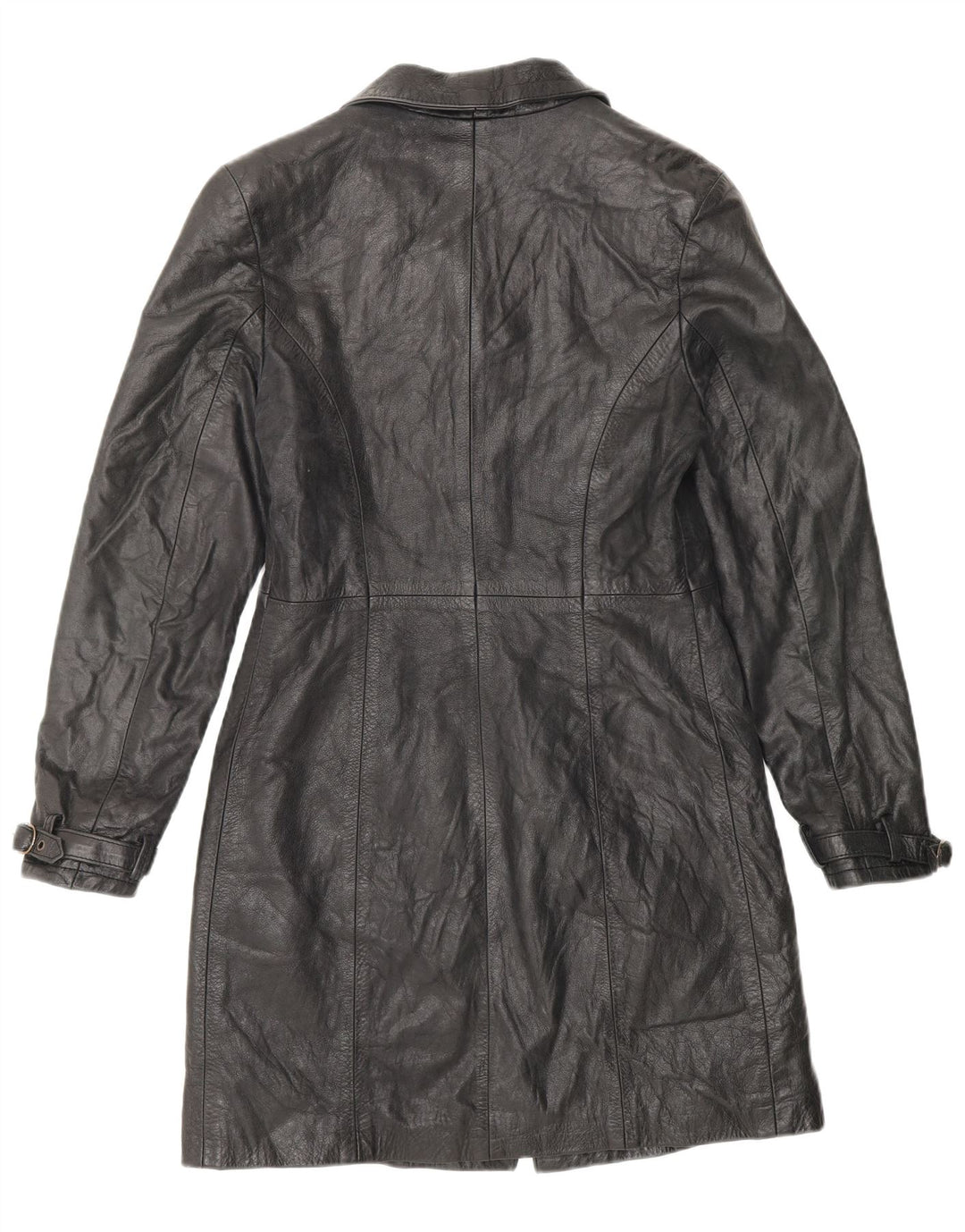 Vimapel Manteau en cuir pour femme UK 10 Petit Noir Classique