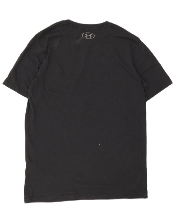 Under Armour T-Shirt Graphique Homme Petit Noir Coton