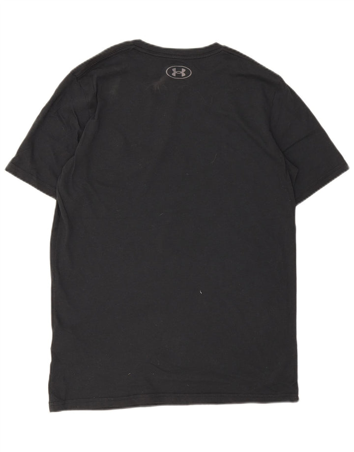 Under Armour T-Shirt Graphique Homme Petit Noir Coton