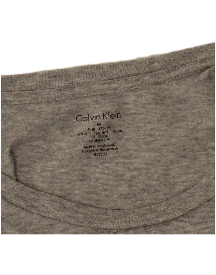 CALVIN KLEIN T-Shirt Homme Gris Moyen