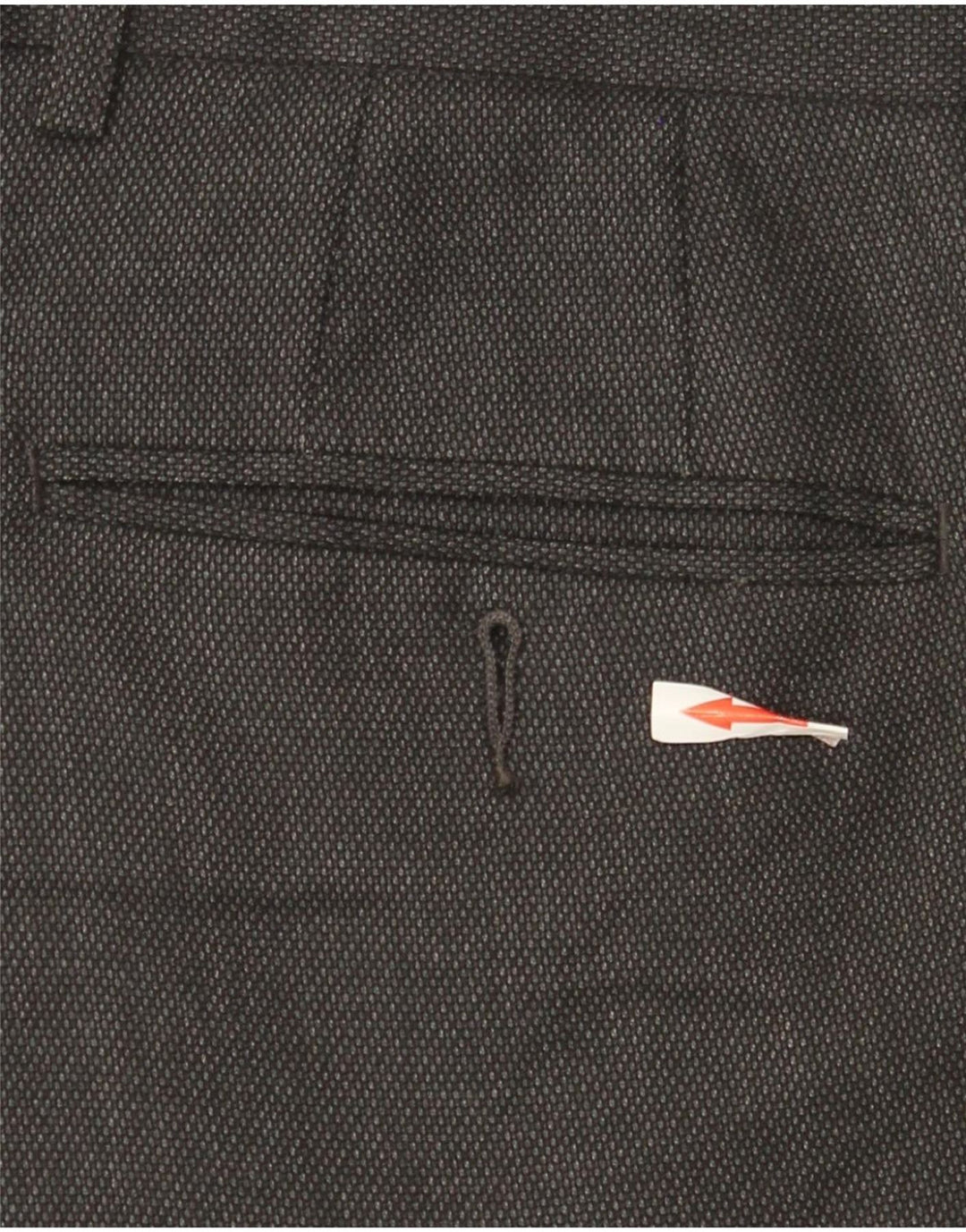 Marks & Spencer Pantalon de Costume Slim Homme W32 L29 Gris Polyester