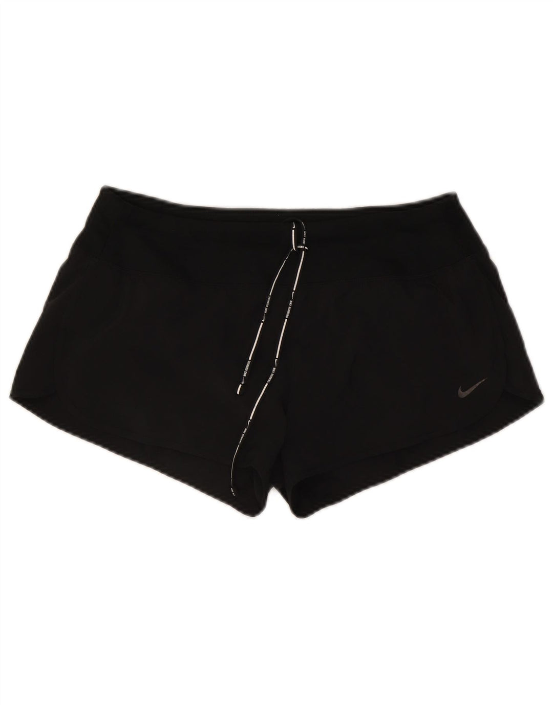 Nike Short de sport Dri Fit pour femme UK 14 Noir moyen