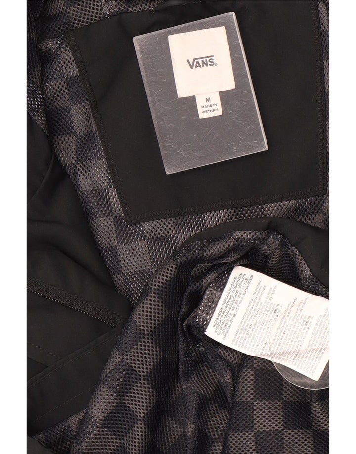 Vans Imperméable à capuche pour femme UK 44 Medium Noir Polyester