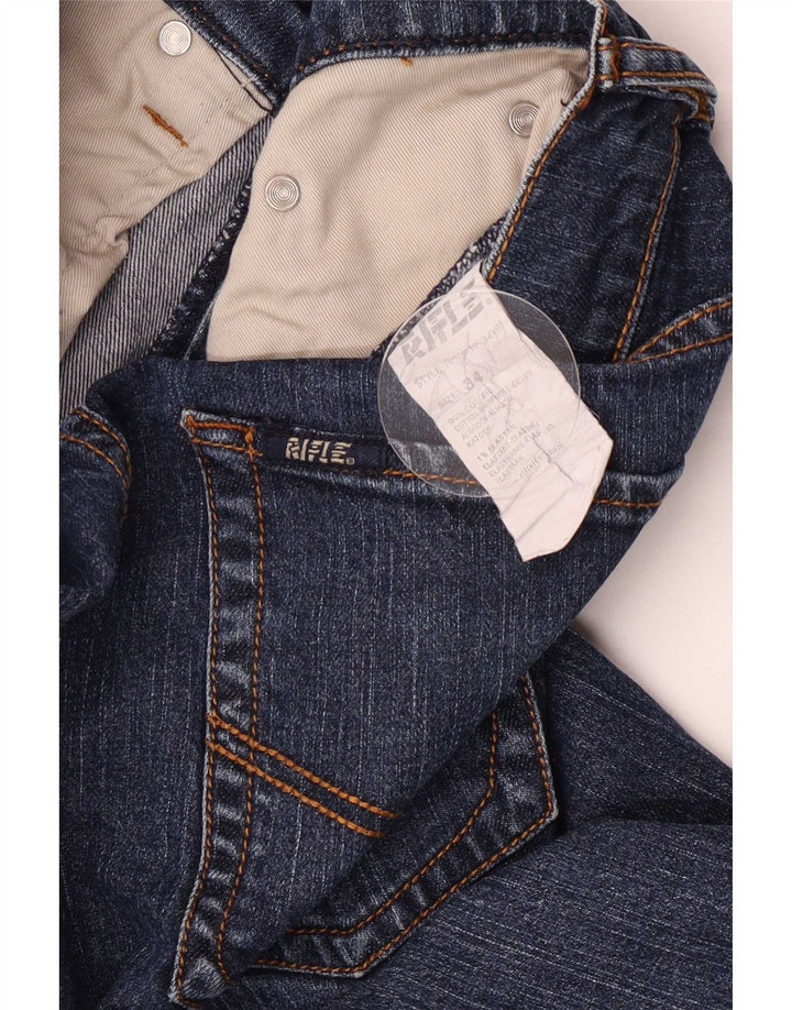 Jean droit homme Rifle W34 L26 bleu coton