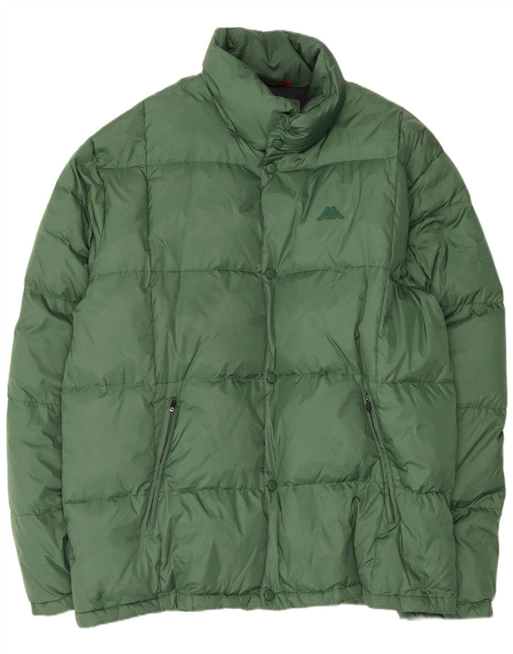 Kappa Veste matelassée homme UK 46 3XL Vert Polyamide