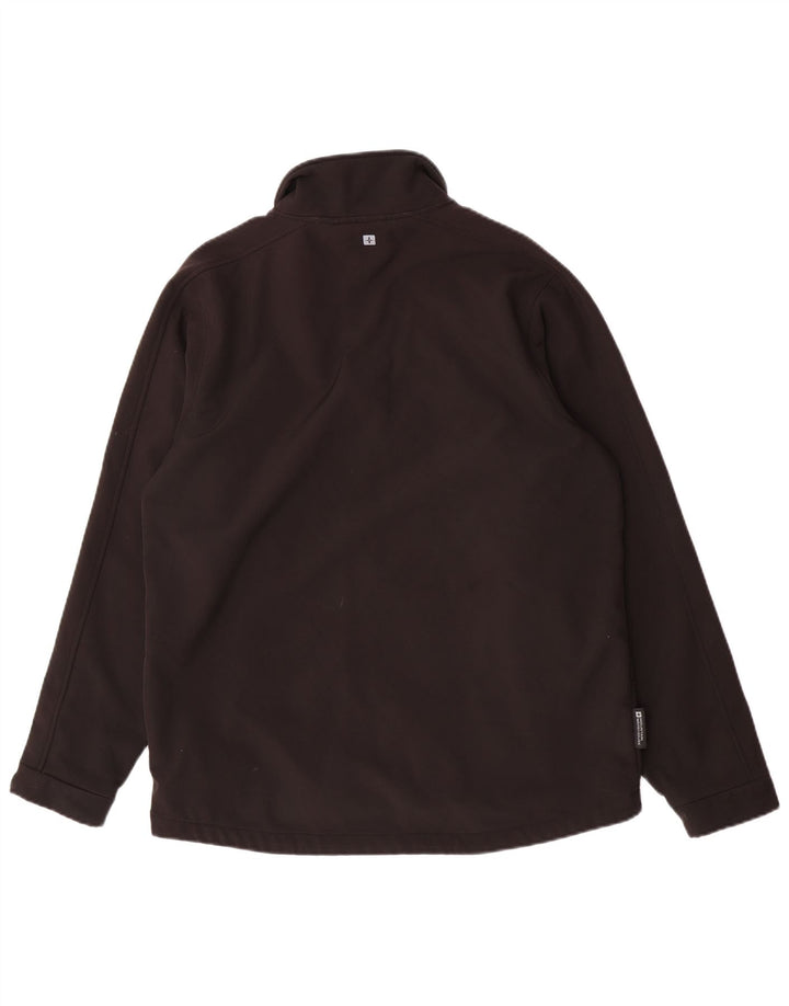 Mountain Warehouse Veste coupe-vent pour homme UK 40 Large Noir Polyester
